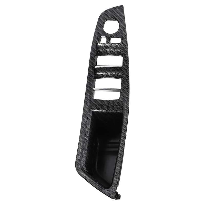 7PCS Right Hand Drive RHD for BMW 5 Series F10 F11 Car Interior Door Handle Inner Panel Pull Trim C