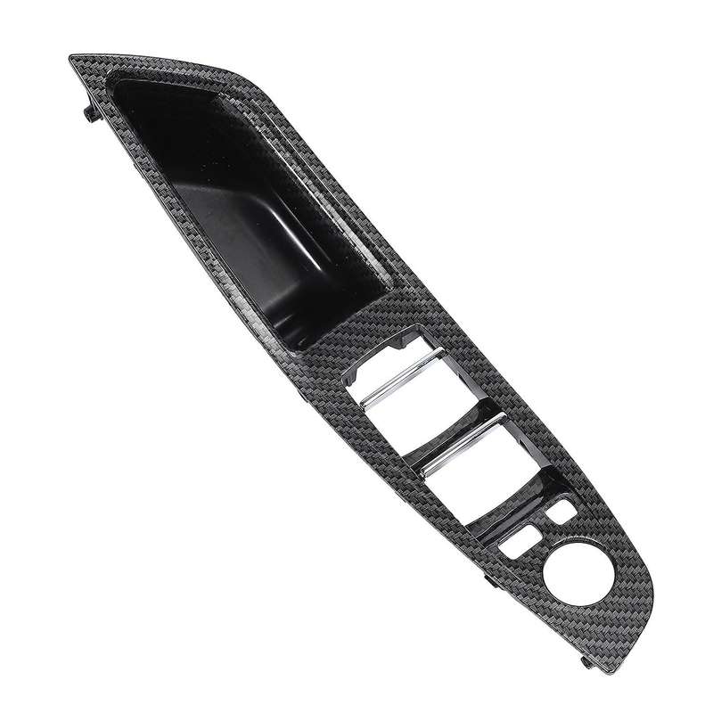 7PCS Right Hand Drive RHD for BMW 5 Series F10 F11 Car Interior Door Handle Inner Panel Pull Trim C