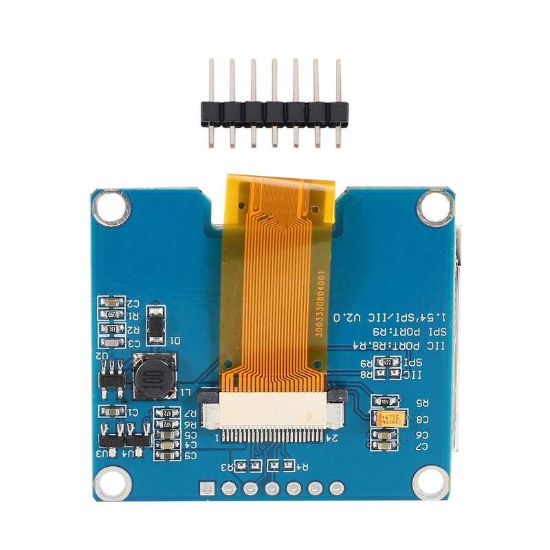 7PIN IPS 1.54 Inch OLED LCD Display Module SPD0301 3.3-5V for AVR