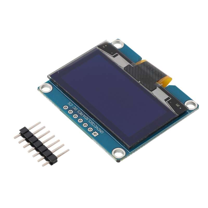 7PIN IPS 1.54 Inch OLED LCD Display Module SPD0301 3.3-5V for AVR