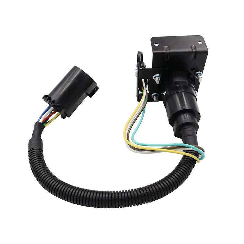 7-pin, 4-pin Trailer Plug Socket Wiring 12v Electrical Connector Adapter for Rv Us Version