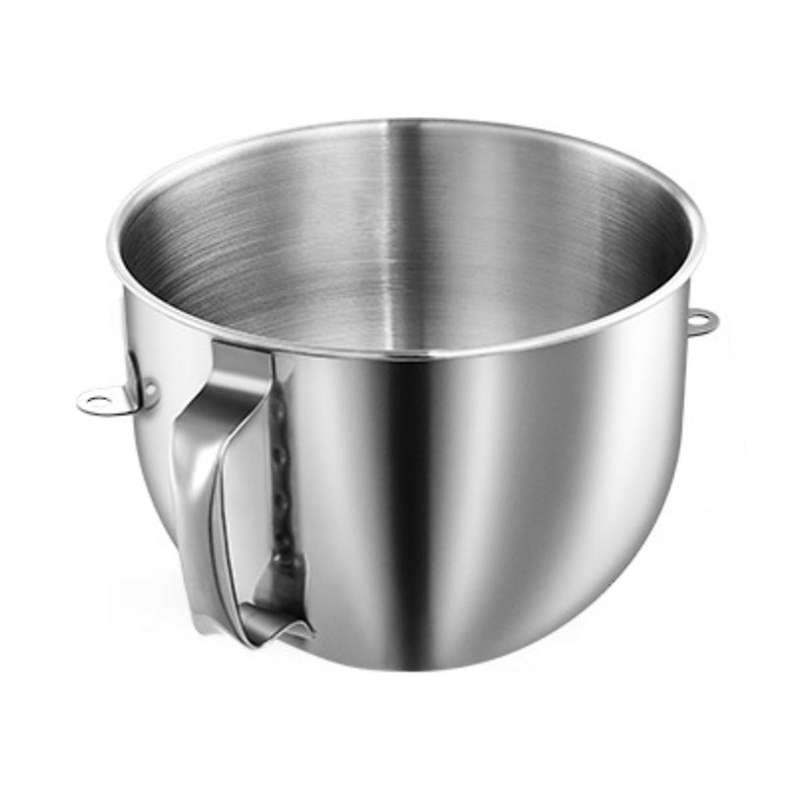 7QT Stainless Steel Mixer Bowl for 7QT Tilt-Head Mixers KSM70SKXXV8 KSM70SKXXCA KSM70SKXXBK with Han