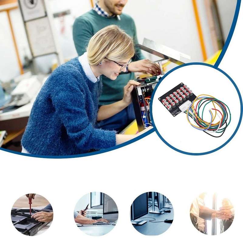 7s Active Equalizer Balancer Lifepo4 Lto Battery Energy Equalization Capacitor Bms Board