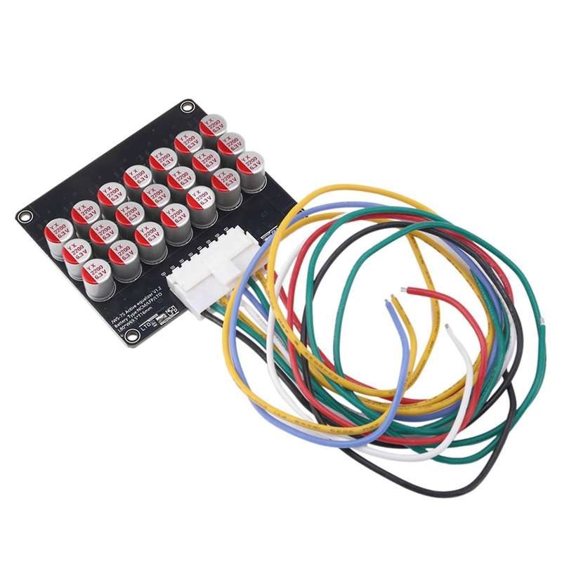 7s Active Equalizer Balancer Lifepo4 Lto Battery Energy Equalization Capacitor Bms Board