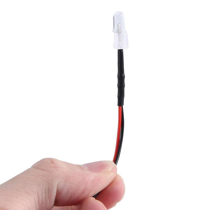8 5mm RC LED Light Kit for 1/10 RC Car Truck Crawler RC Model Drift Car Headlight Taillight , White