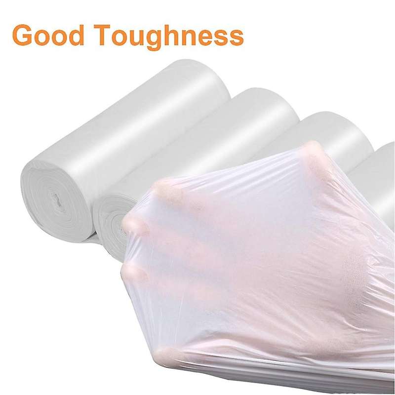 8 Gallon Compostable Garbage Bags, Can Be Put Into Tall Kitchen Garbage Bags, Trash Can Liner White