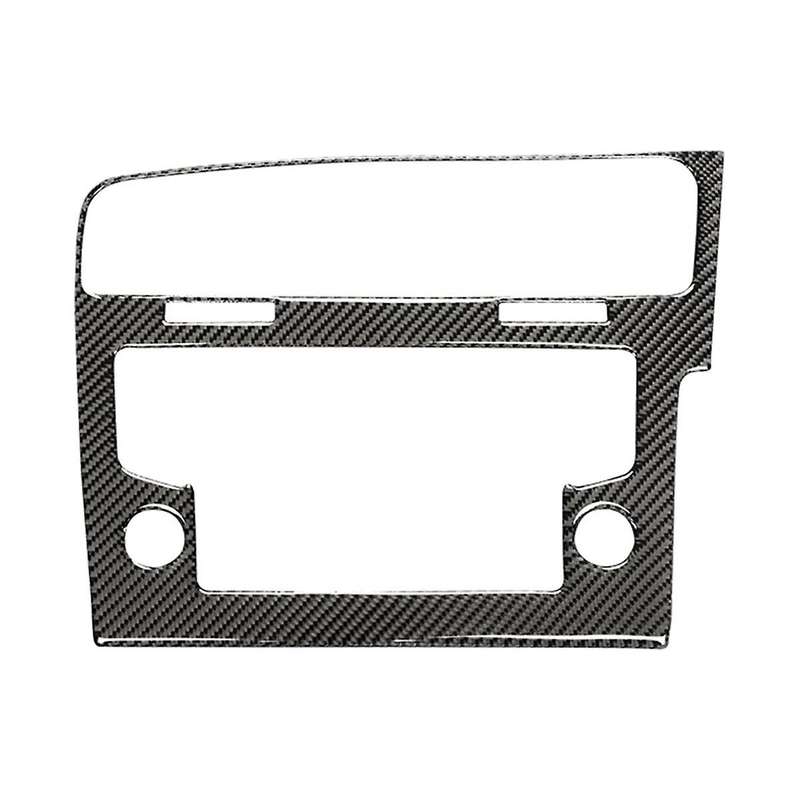 8 Inch Carbon Fiber Frame Upgraded Version Radio Panel Decorative Frame for Golf 7 Mk7 Golf 7.5 Mk7