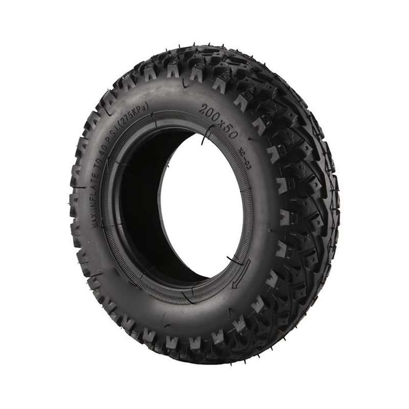 8 Inch Anti-skid Tire 200x50 Off-road Tire Inner Tube for Mini Electric Scooter Wear-resistant Pneu