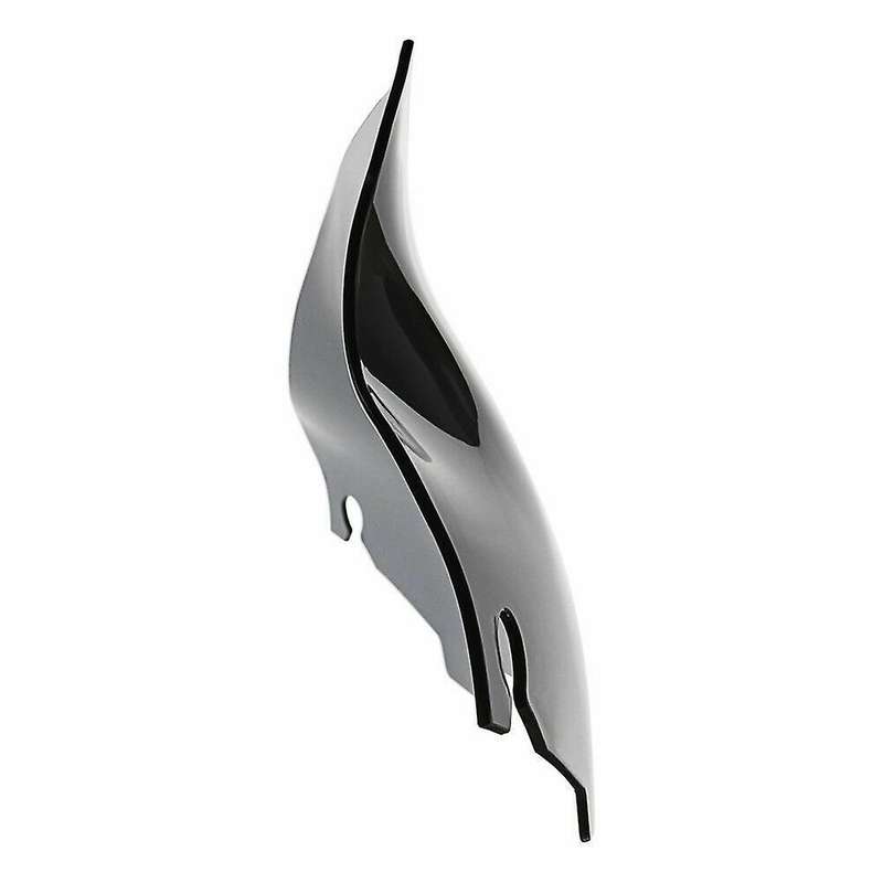 8 Inch Smoke Wave Windshield Windscreen for Touring Street Glide/ Glide/ Glide FLHT FLHX FLHTCU FLH