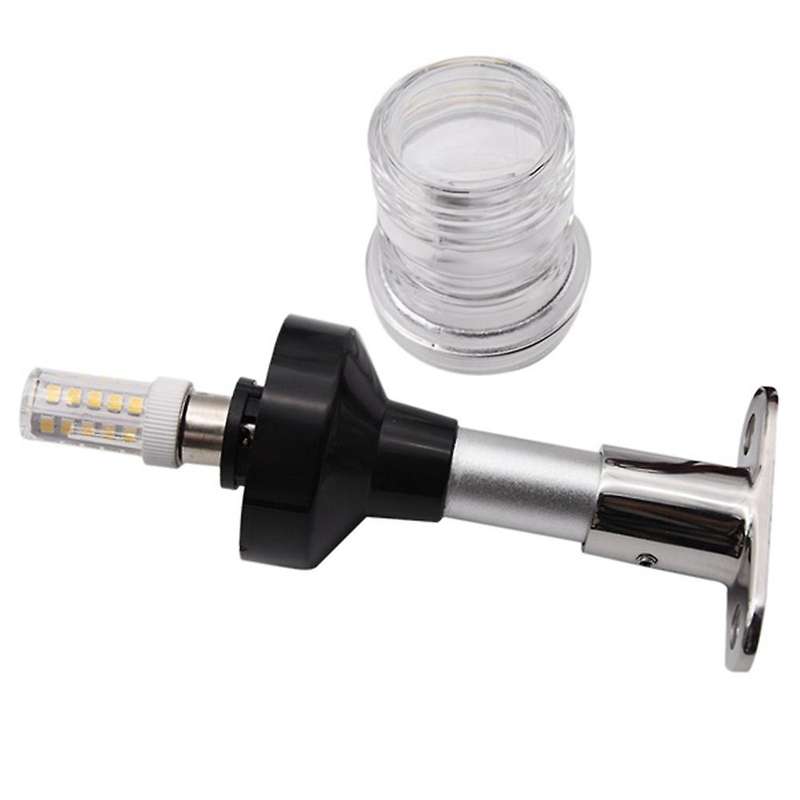 8 Inch Fold Down LED Navigation Light 360 Degree Sailing Signal Lamp for Yacht Boat Stern Anchor Lig