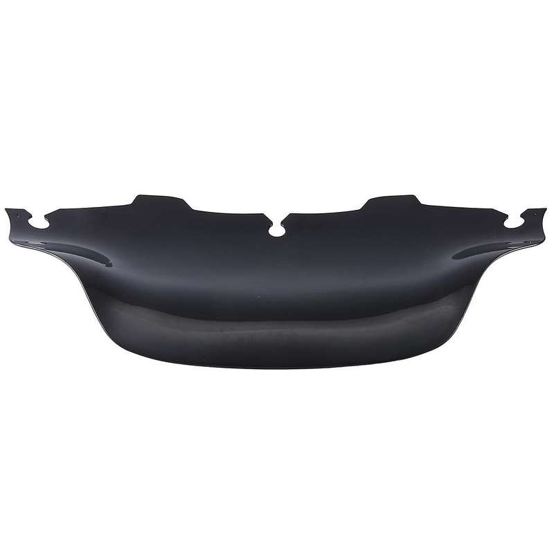 8 Inch Windshield Deflector Wavy Windshield Fairing Motorcycle Supplies for Gliding 94-13 Black