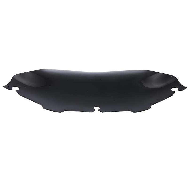 8 Inch Windshield Deflector Wavy Windshield Fairing Motorcycle Supplies for Gliding 94-13 Black