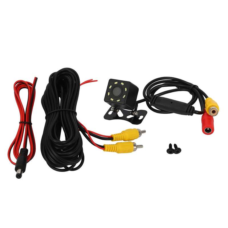 8 LED Night Vision Car Rear View Camera Vehicle Backup Camera Wide Angle Image Waterproof Universal