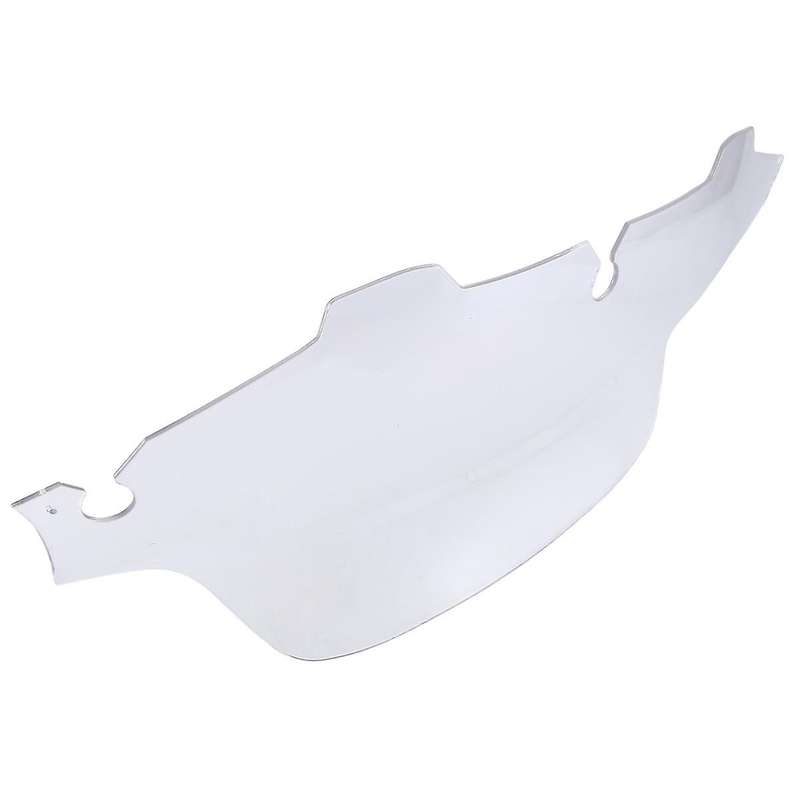 8 Inch Windshield Deflector Wavy Windshield Fairing Motorcycle Supplies for Gliding 94-13 As Shown