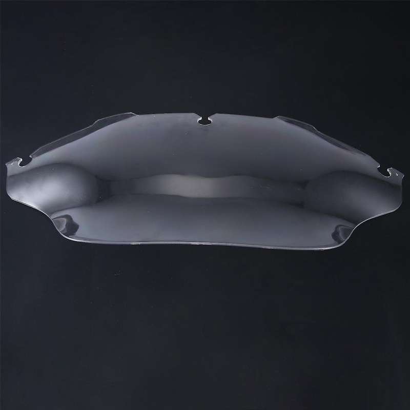 8 Inch Windshield Deflector Wavy Windshield Fairing Motorcycle Supplies for Gliding 94-13 As Shown