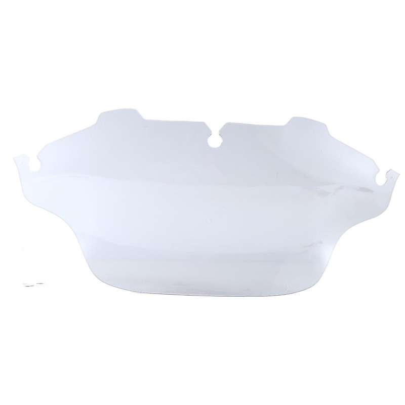 8 Inch Windshield Deflector Wavy Windshield Fairing Motorcycle Supplies for Gliding 94-13 As Shown