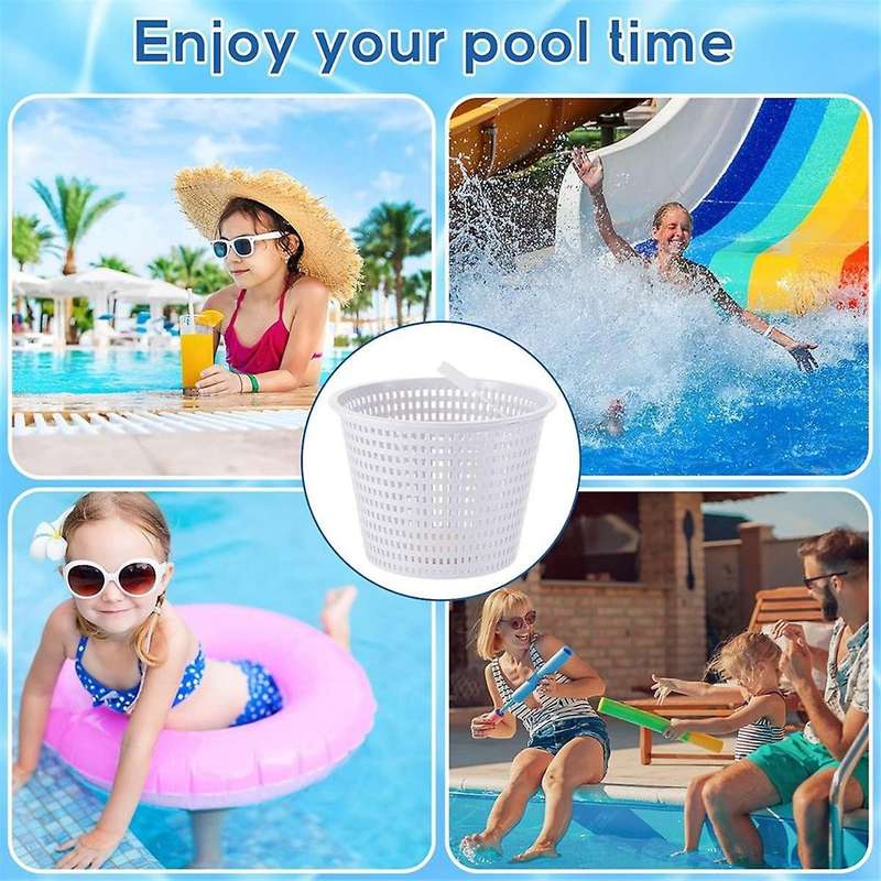 8 Inch Weighted Skimmer Basket for SP1070, Heavy Duty Skimmer Basket for Pool Maintenance, Included