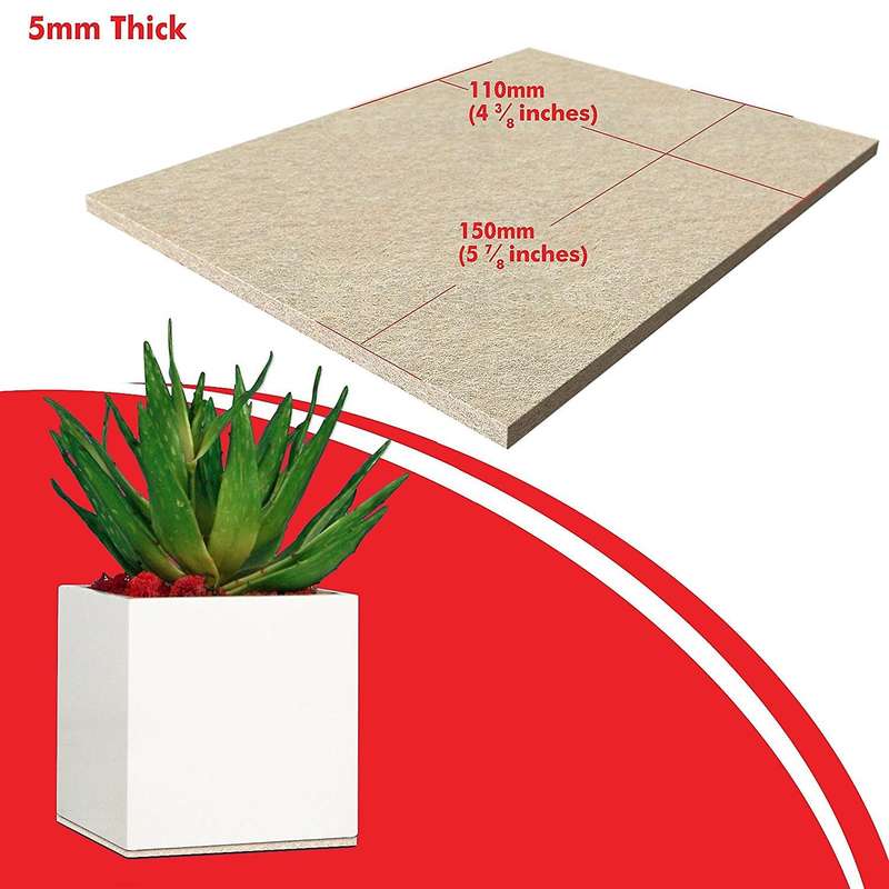 8 Large Self Stick Furniture Felt Sheets 12 Round Felt Pads to Protect Hardwood Floors&furniture