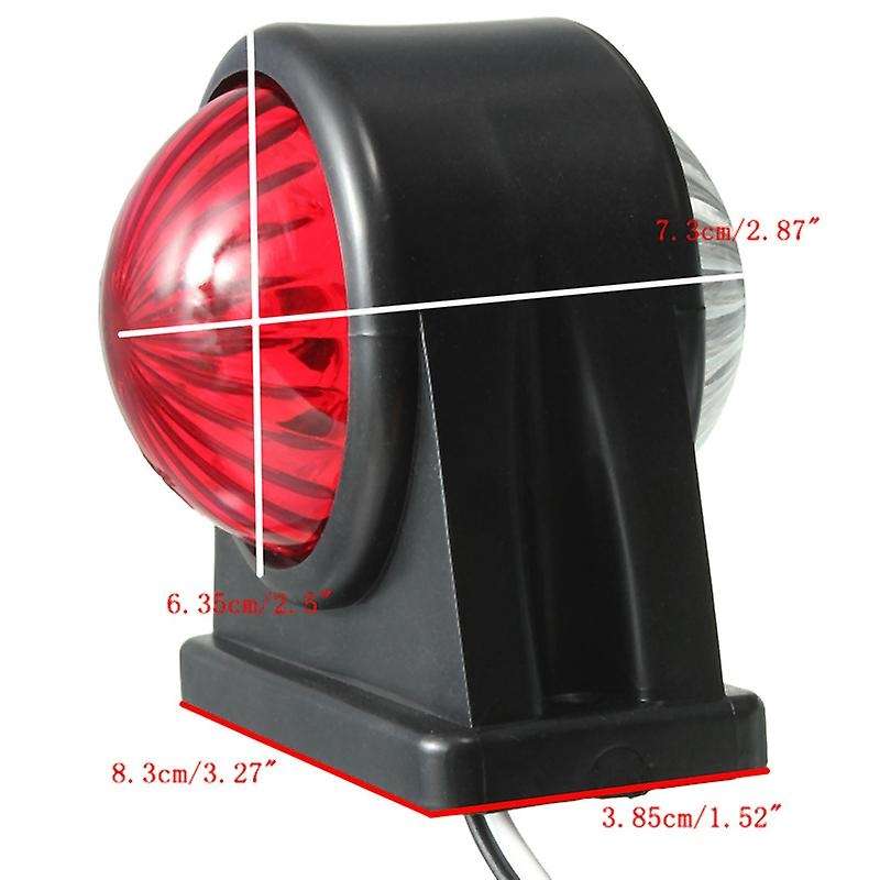 8 Led Side Boat Marker Truck External Lights Car Bus Lorry Led Indicator Trailer Light Rear Side Lam