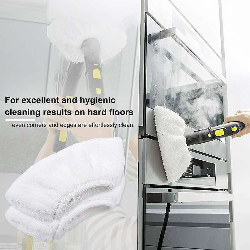 8 Pack Hand Tool Terry Cloth Covers,for Hand Nozzle,for Karcher Steam Cleaner SC 2, SC 3, SC 4, SC