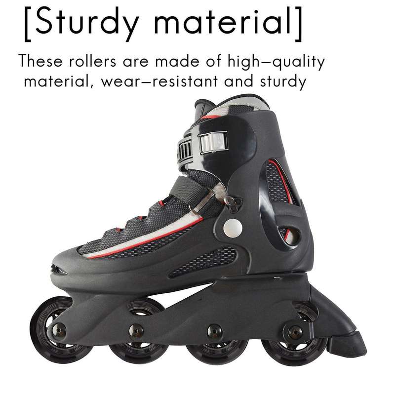 8 Pack Inline Skate Wheels, Indoor/outdoor Roller Skate Wheels, Replacement Wheels with Bearing 64mm