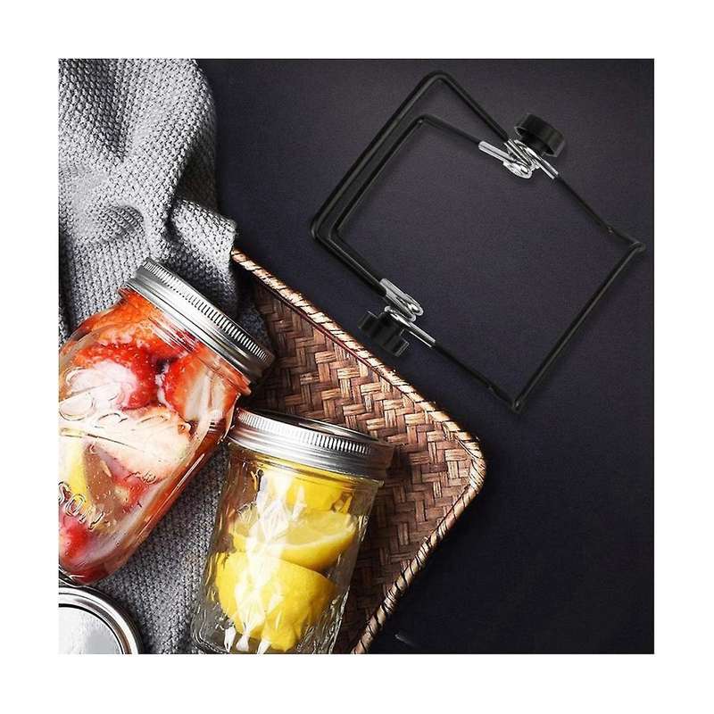 8 Pack Sprouting Stands for Wide and Regular Mouth Jars Canning Jars Holder for Sprouting, Stainles
