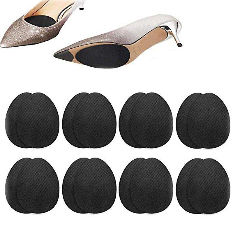 8 Pairs Self Adhesive Anti Shoes Pads,high Heel Shoe Skid Proof Protector, Anti-shedding Non- Rubbe