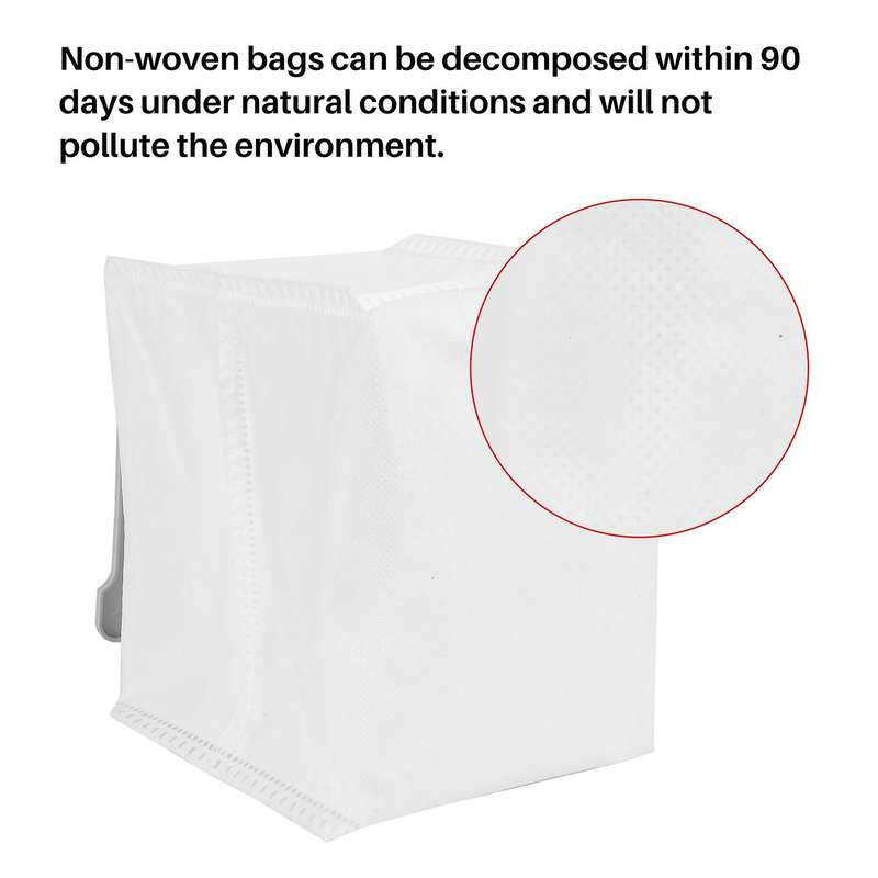 8 Pack Vacuum Bags for I7 I7+/plus S9+ (9550) I & S Series Clean Base Automatic Dirt Disposal Bags