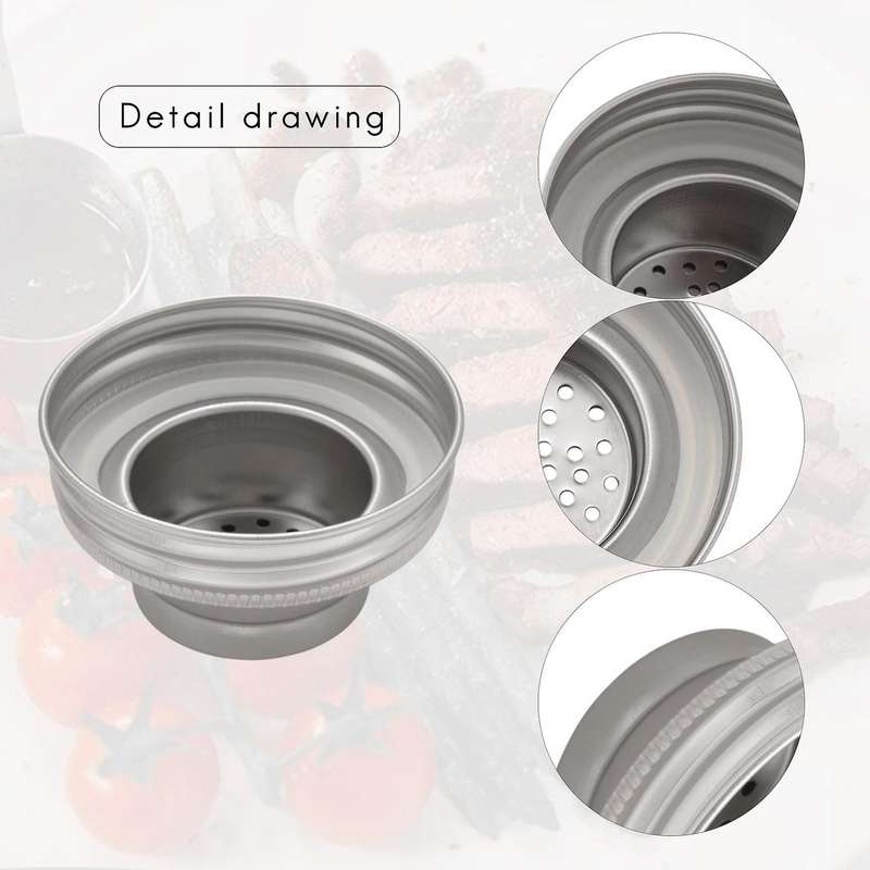 8 Packs Mason Jar Shaker Lids, Shaker Top for Regular Mason Jar, Shaker Lids for Mini Mason Jars