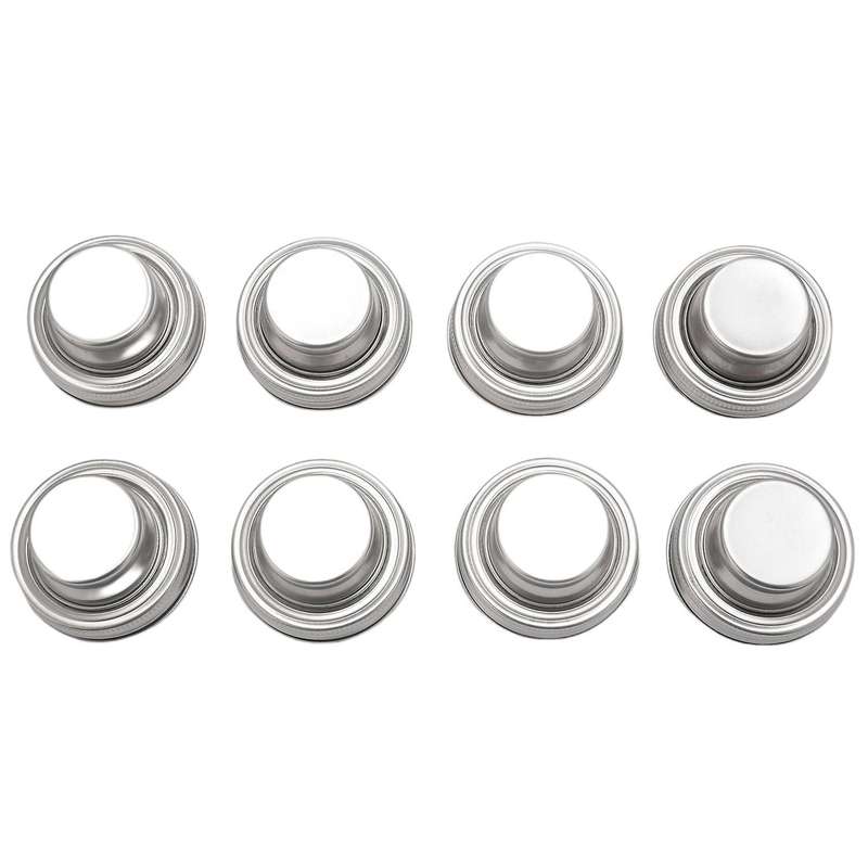 8 Packs Mason Jar Shaker Lids, Shaker Top for Regular Mason Jar, Shaker Lids for Mini Mason Jars