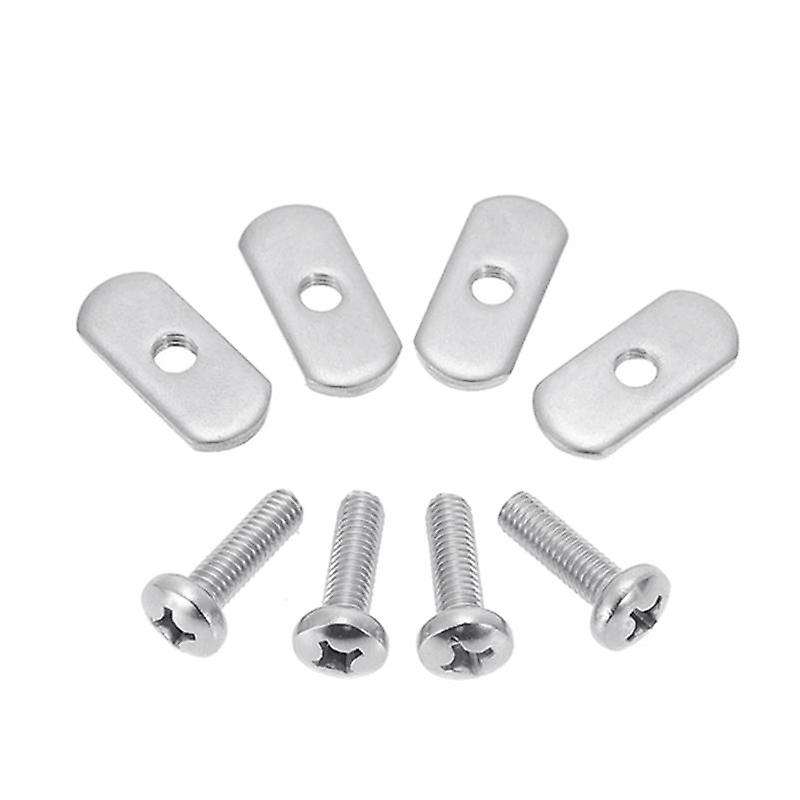 8 Pcs Kayak Rail/ M6 Screws & Nuts T Slot Bolt Replacement Stainless Steel Gear Mounting Bolt Kayak