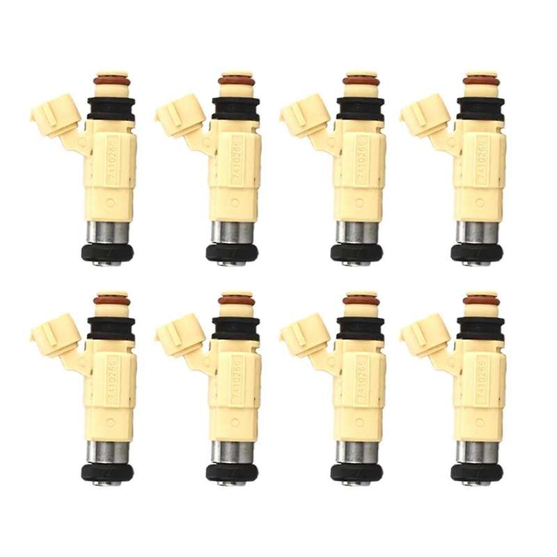 8 Pcs Fuel Injector Nozzle 69j-13761-00-00 for Eclipse 2.0l 2.4l Cdh240 Mr507252