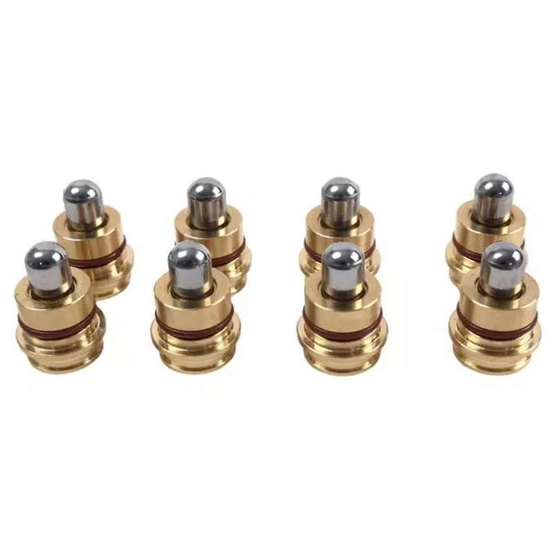 8 Pcs Pilot Valve Pusher 198-1076 1981076 for CAT Excavator 216B3 226B 236B 242B 247B 252B 268B 287B