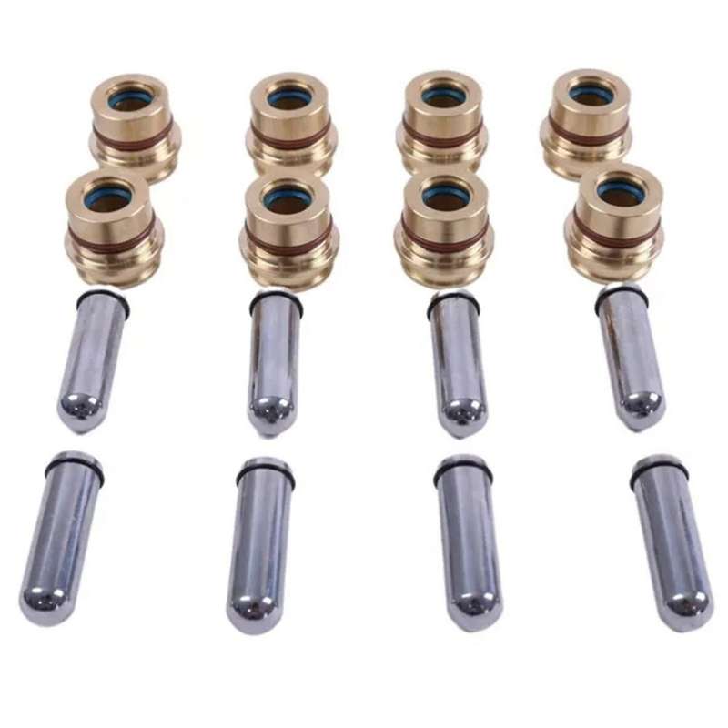 8 Pcs Pilot Valve Pusher 198-1076 1981076 for CAT Excavator 216B3 226B 236B 242B 247B 252B 268B 287B