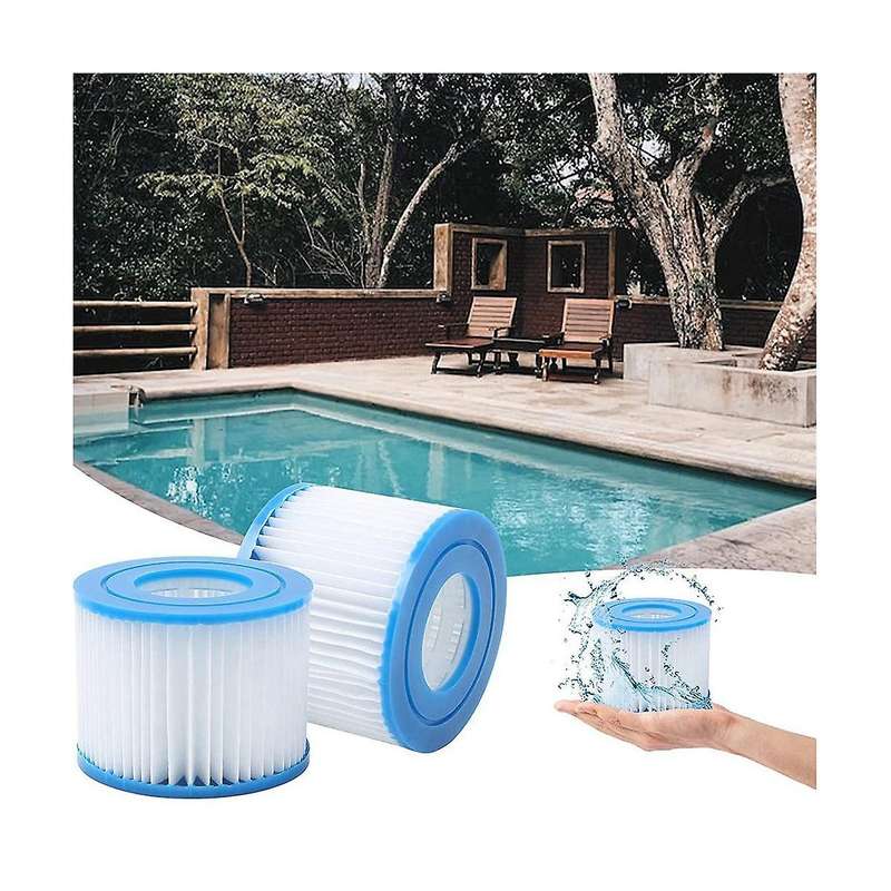 8 Pcs Replacement Pool Filter Replacement Filter for Flowclear Pool Filter Vi