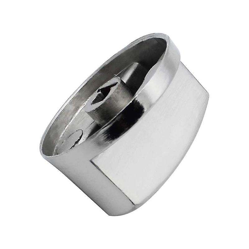 8 PCS Metal Silver Gas Stove Cooker Knobs Adapter Oven Switch