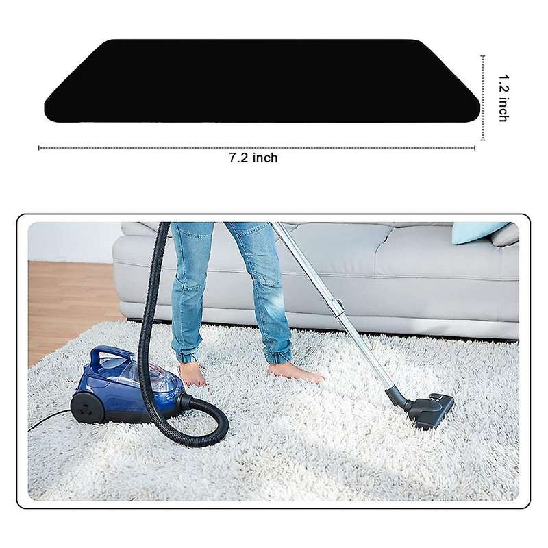 8 Pcs Rug Grippers for Area Rugs,non Slip Rug Grippers for Hardwood Floors,anti Slip Carpet Pads Fo
