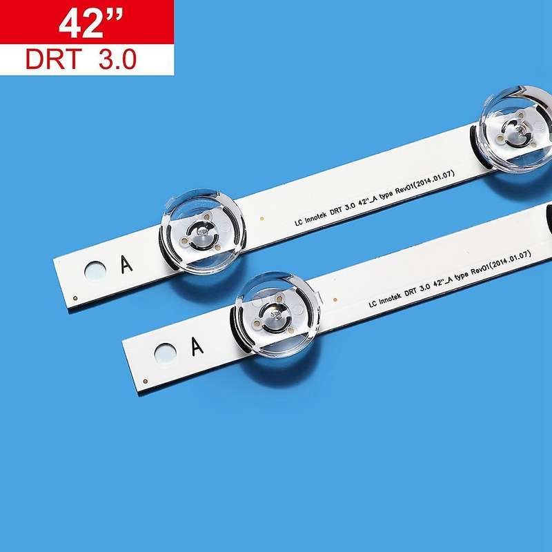 8 PCS/Set LED Backlight Strip Bar for LG LC420DUE 42LB3910 3.0 42 Inch 6916L-1709A 6916L-1710A