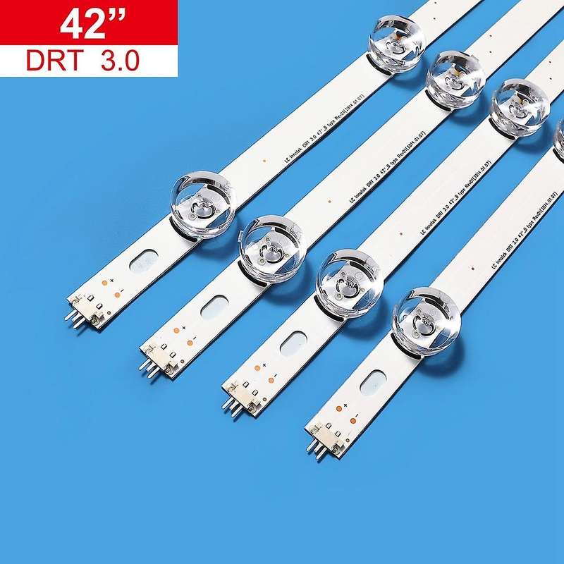 8 PCS/Set LED Backlight Strip Bar for LG LC420DUE 42LB3910 3.0 42 Inch 6916L-1709A 6916L-1710A
