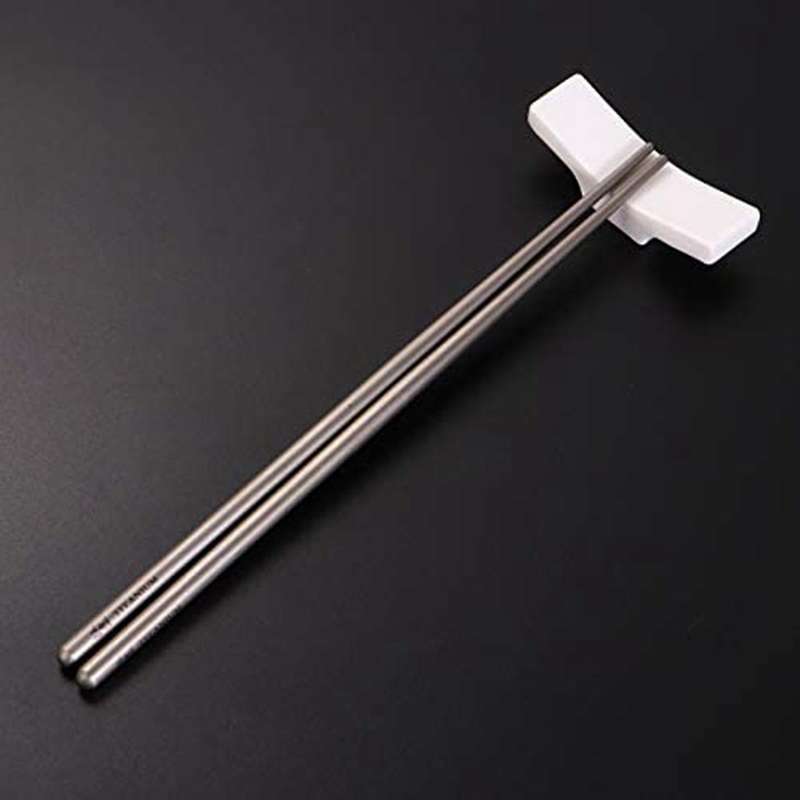 8 Pieces of Japanese Plastic Chopstick Rest Chopstick Holder Plastic Melamine Sushi Hotel Tableware