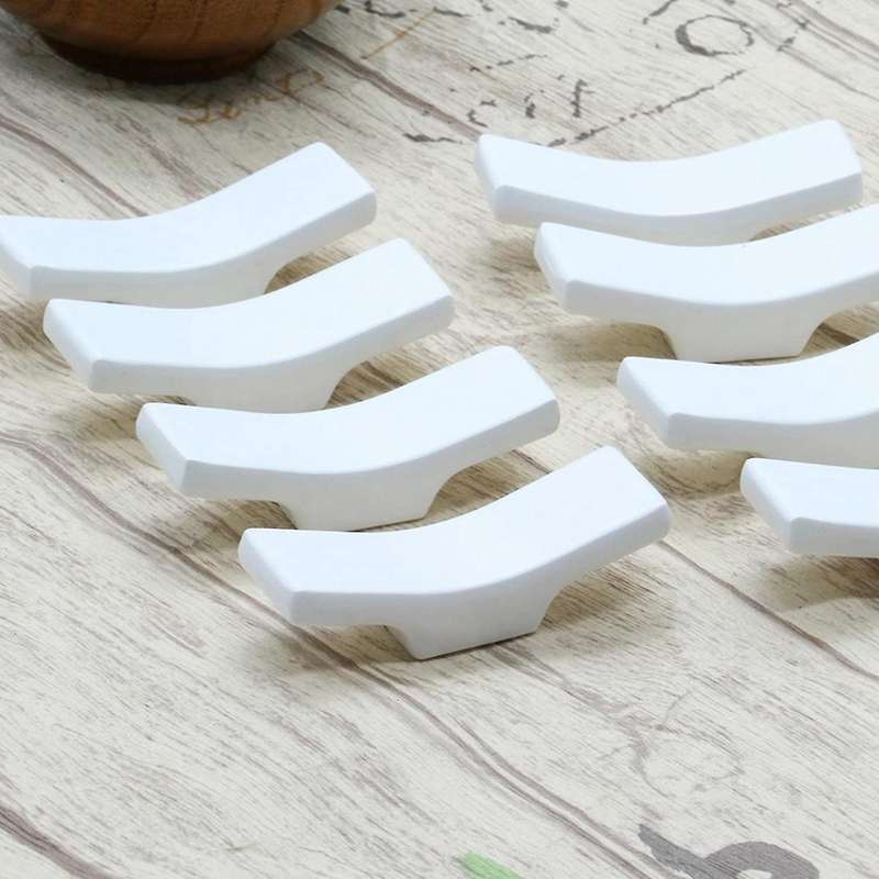 8 Pieces of Japanese Plastic Chopstick Rest Chopstick Holder Plastic Melamine Sushi Hotel Tableware