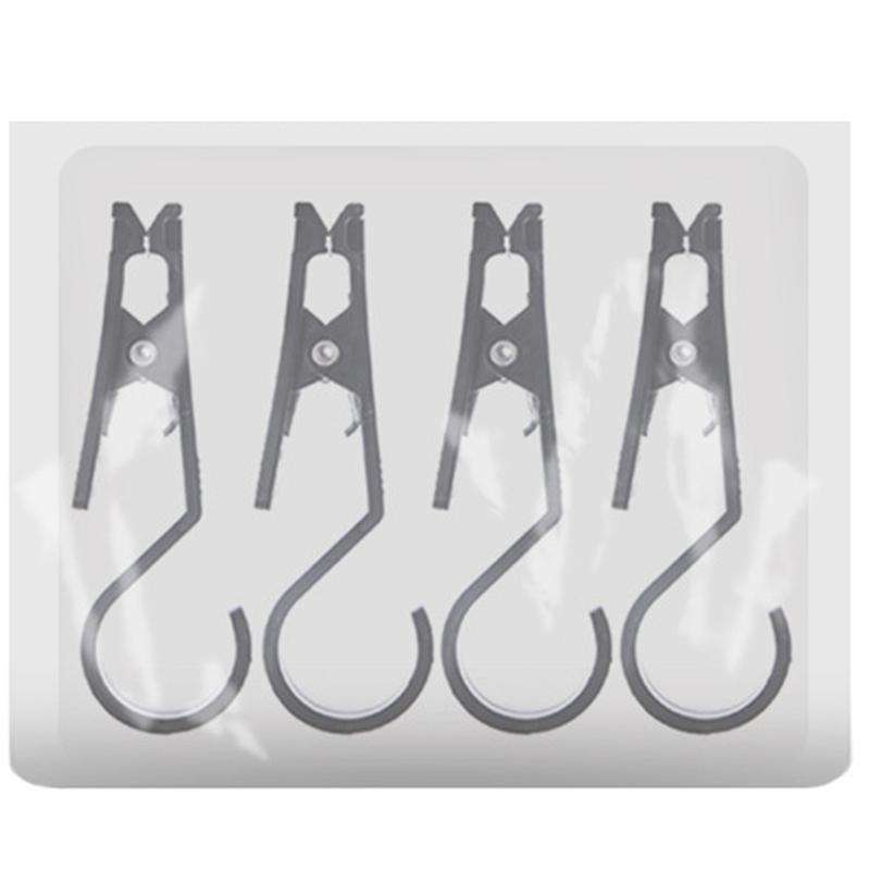 8 Pieces Outdoor Camping Awning Tent Clips Clasp Towels Cups Hanging Hooks Camping Accessories