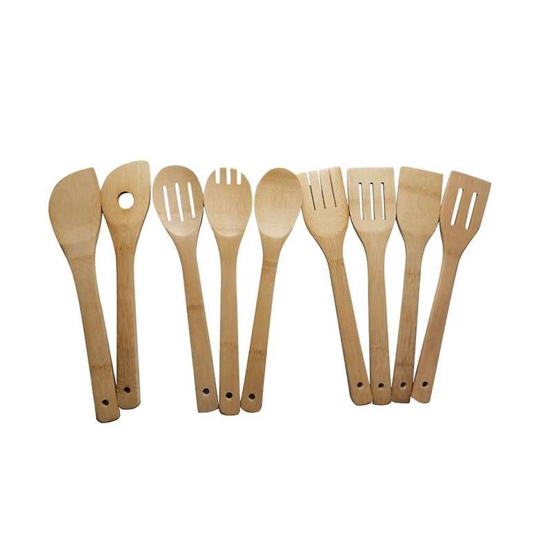8 Spatulas - Spatula and Cooking Spoons Set - Kitchen Aid Made From 100% Fsc