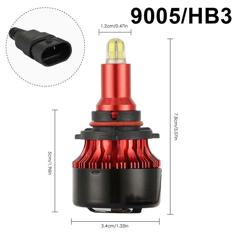 8 Sides Csp 13500Lm Fog Lights Led Headlight Led Auto Lamp 12V 6000K(9005/Hb3)