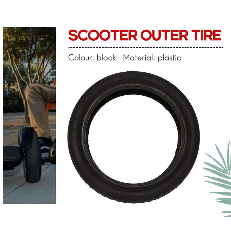 8.5 Inch 50/75-6.1 for Electric Scooter Outer Tire Upgrade Tyre 8 1/2x2 Tubeless Tyre with Air Nozz