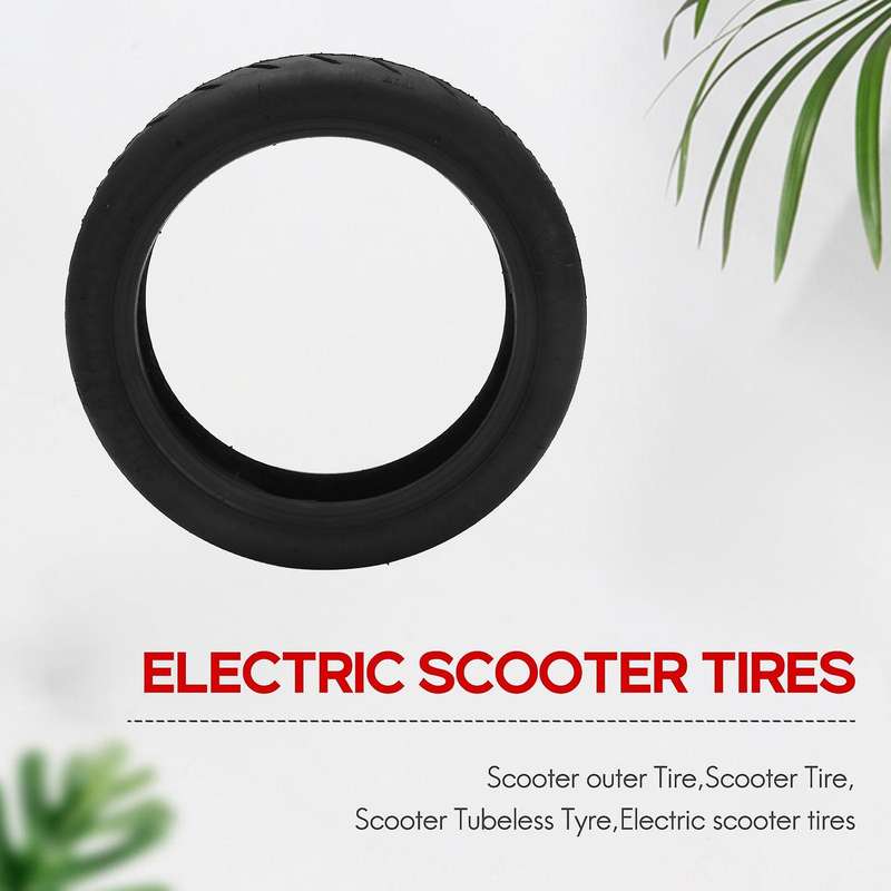 8.5 Inch 50/75-6.1 for Electric Scooter Outer Tire Upgrade Tyre 8 1/2x2 Tubeless Tyre with Air Nozz