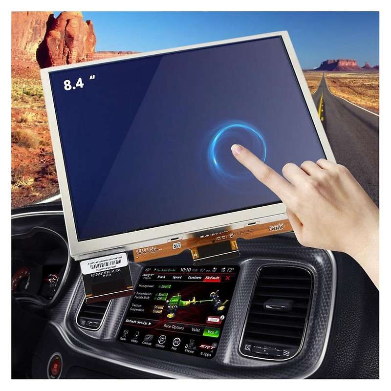 8.4In LCD Monitor Touch-Screen, Radio Navigation Replacement for RAM 2020-2023 -XGA084 68388570AB