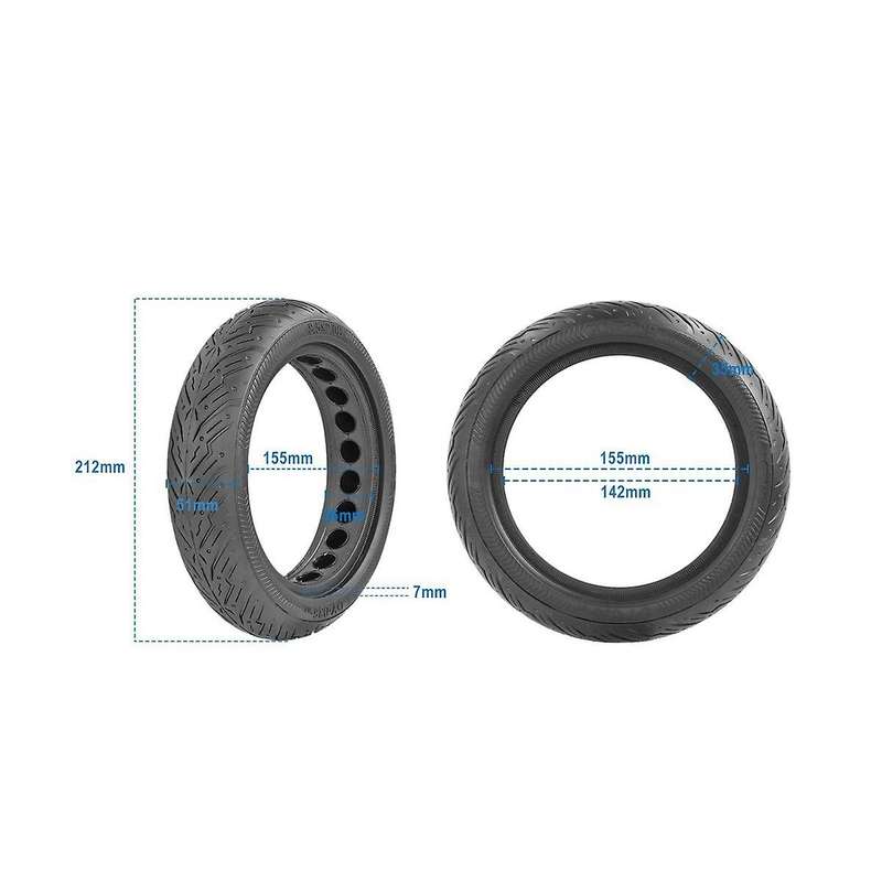 8.5 Inch Solid Tire for 1s Pro 2 Electric Scooter Honeycomb Shock-absorbing Explosion-proof Tyre