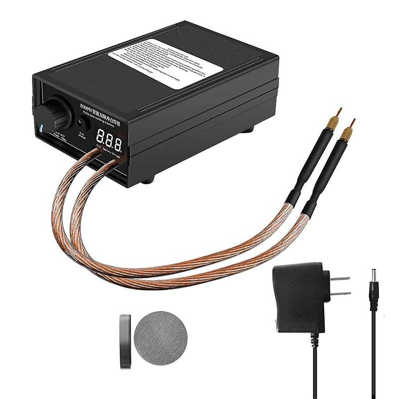 8000w Household Spot Welder 18650 Lithium Battery Spot Welder Portable Spot Welder Diy Kit Us Plug