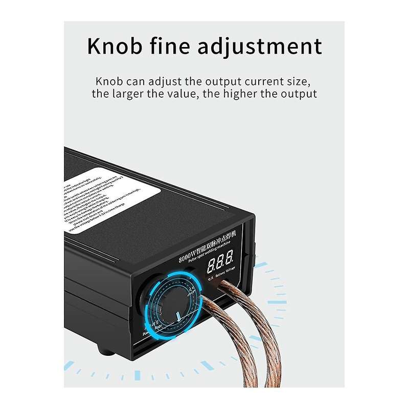 8000w Household Spot Welder 18650 Lithium Battery Spot Welder Portable Spot Welder Diy Kit Us Plug